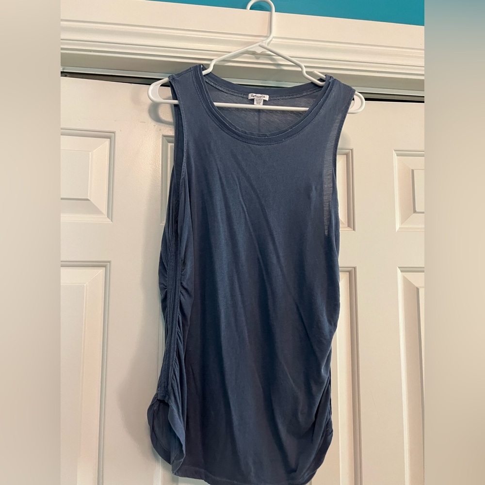 Women’s Splendid Sleeveless Navy Tank Top
